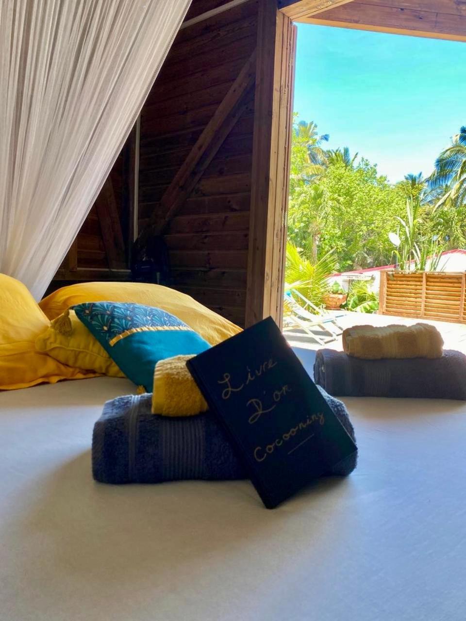 Charmant Bungalow Tout Confort Climatise - Terrasse Et Acces Plage ! Deshaies Buitenkant foto